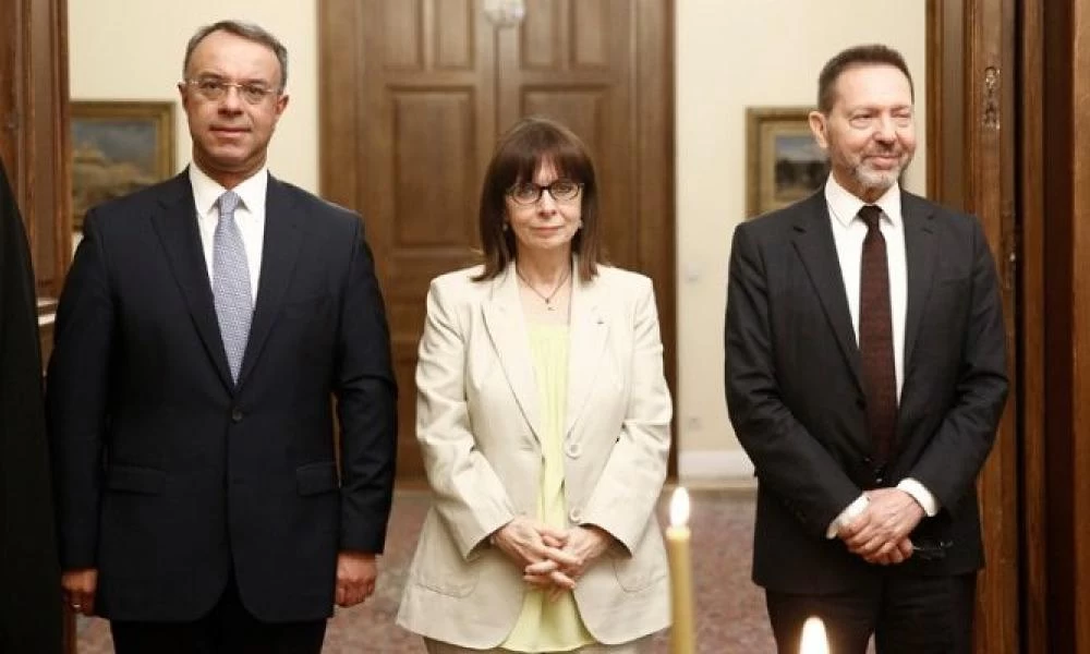 Ορκίστηκε ο Γ. Στουρνάρας στη θέση του διοικητή της ΤτΕ